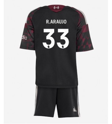 Liverpool Ronald Araujo #33 Tredjeställ Barn 2026-27 Kortärmad (+ Korta byxor)